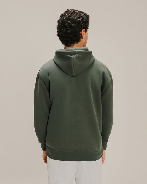 Sudadera Estampada Verde
